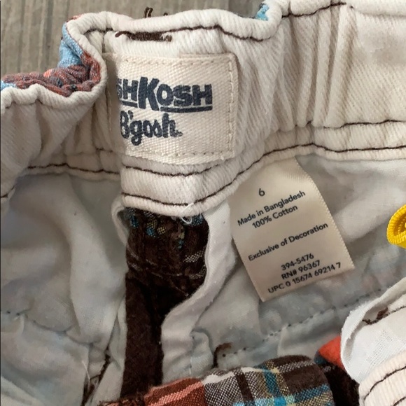 OshKosh B’gosh plaid shorts - Picture 3 of 5